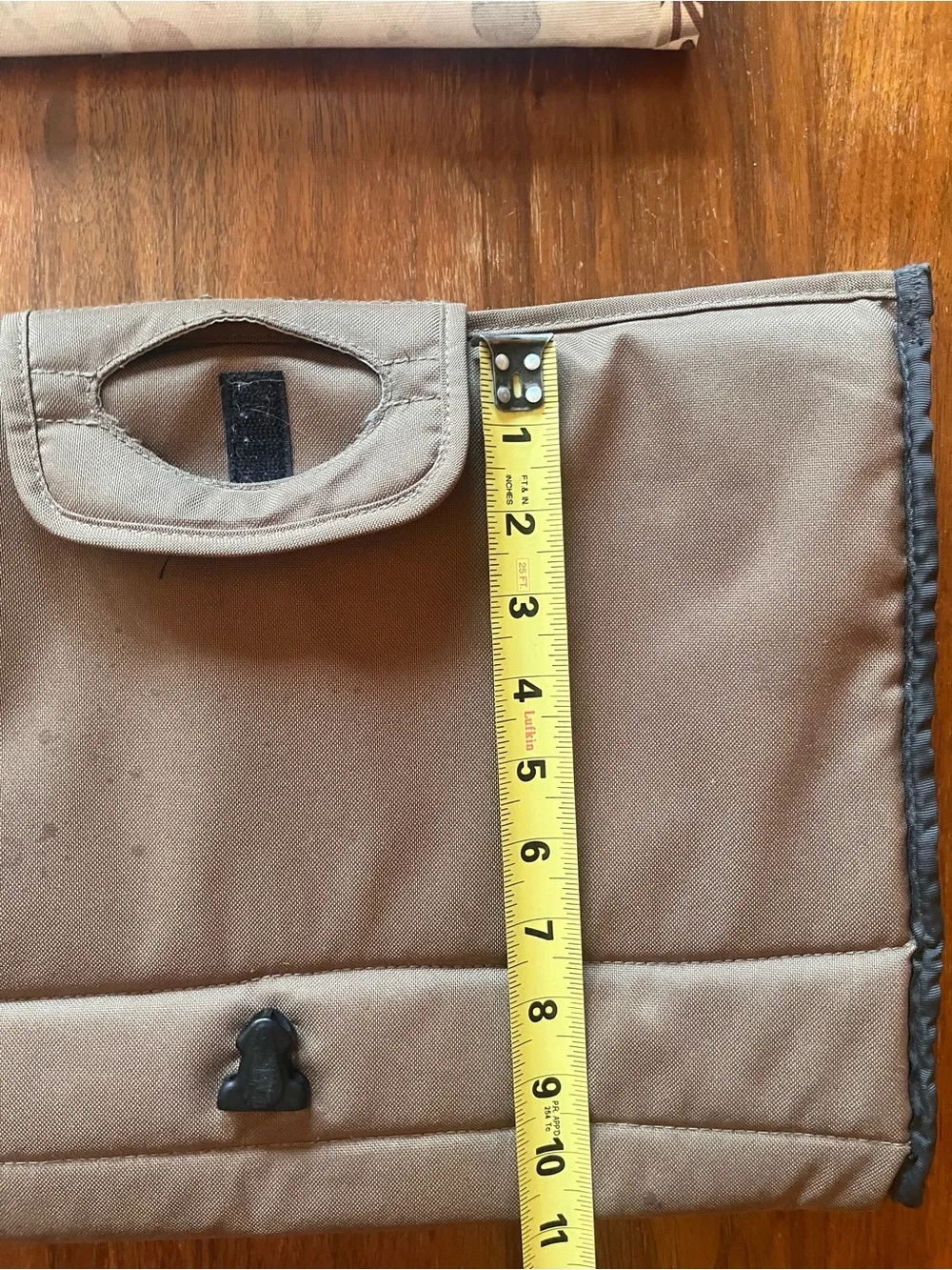 Patagonia Brown Messenger Bag with Tan Trim - Men's Shoulder Satchel